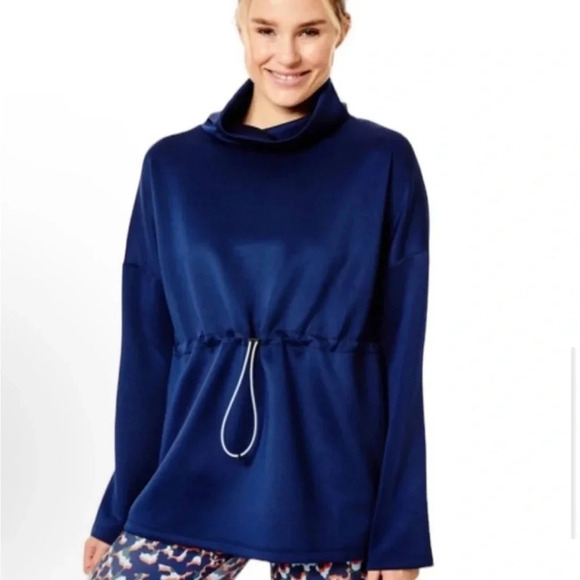 NWT Addison Bay Iverson Pullover Lightweight Relaxed Fit Blue Size Medium - Picture 2 of 7